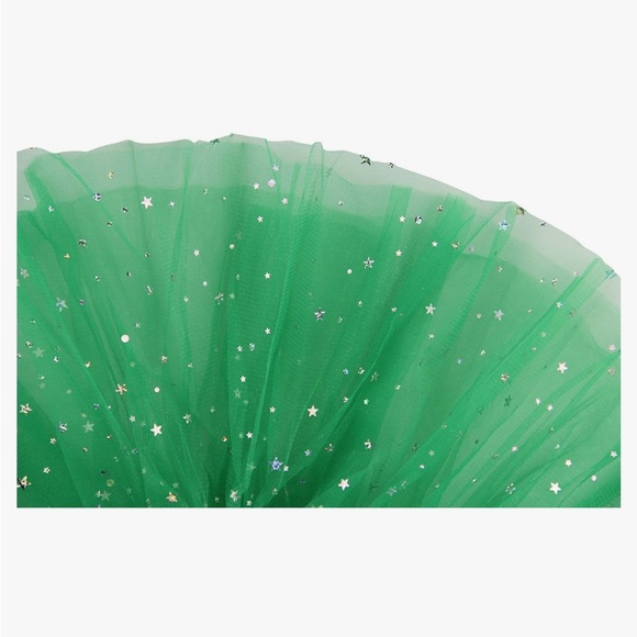Green Tutu Skirt Star Gurl Size Small - Picture 4 of 11